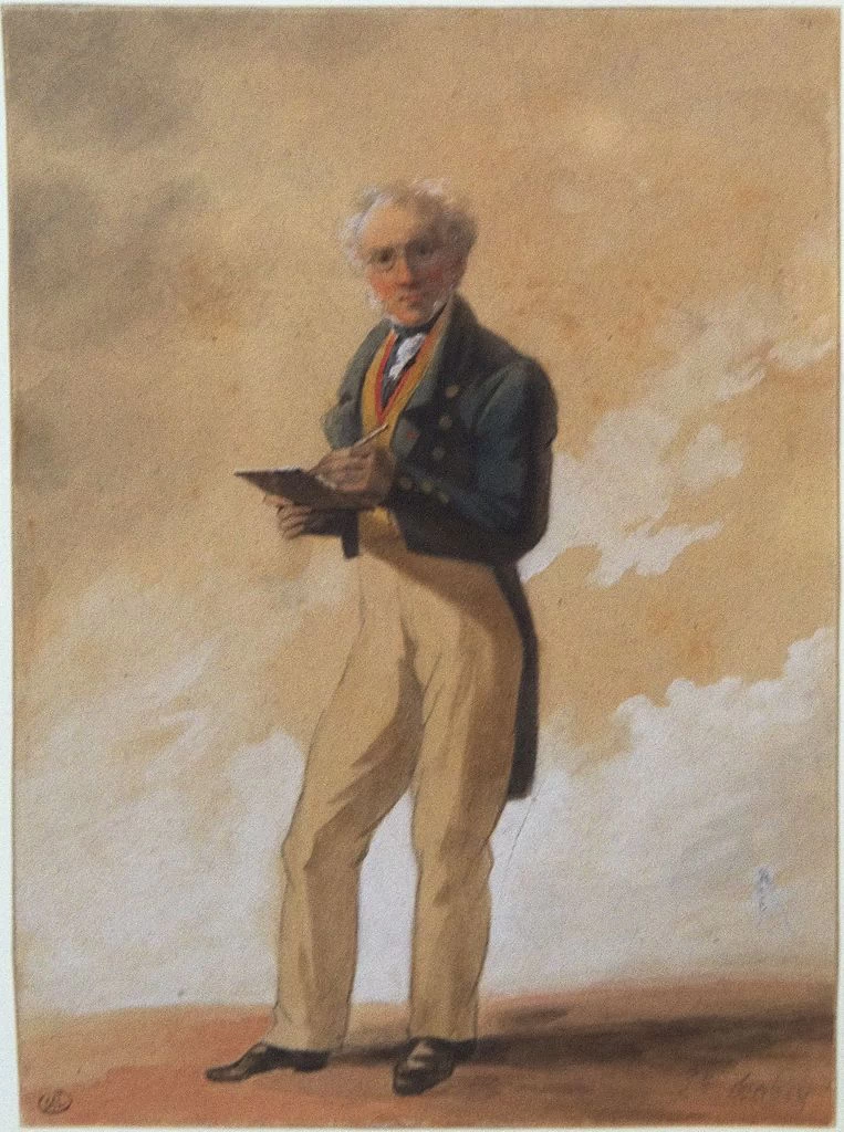 Ritratto di Jean - Baptiste Isabey, Louvre, Parigi